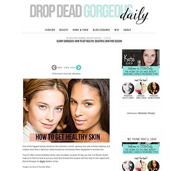 How to Get Healthy Skin